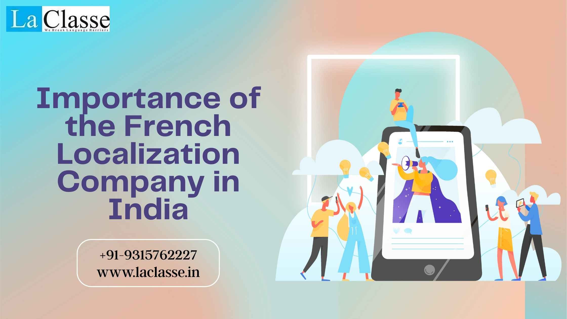 Importance of the French Localization Company in India